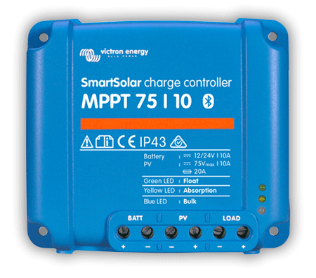 MPPT SmartSolar regulátor nabíjania Victron Energy SmartSolar 75V 10A