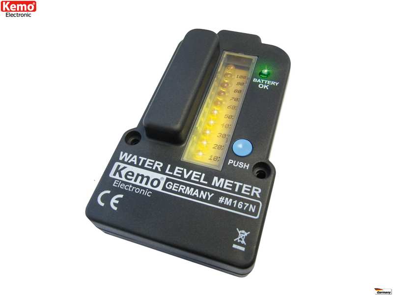 E-shop Kemo Snímač hladiny vody pre vodné nádrže Kemo M167N 3V DC