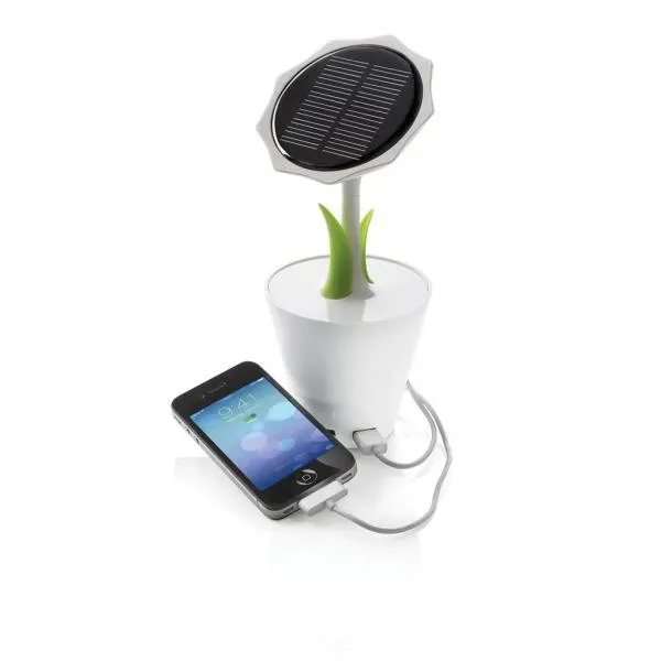 Solární nabíječka s powerbankem XD Design Sunflower 2500mAh