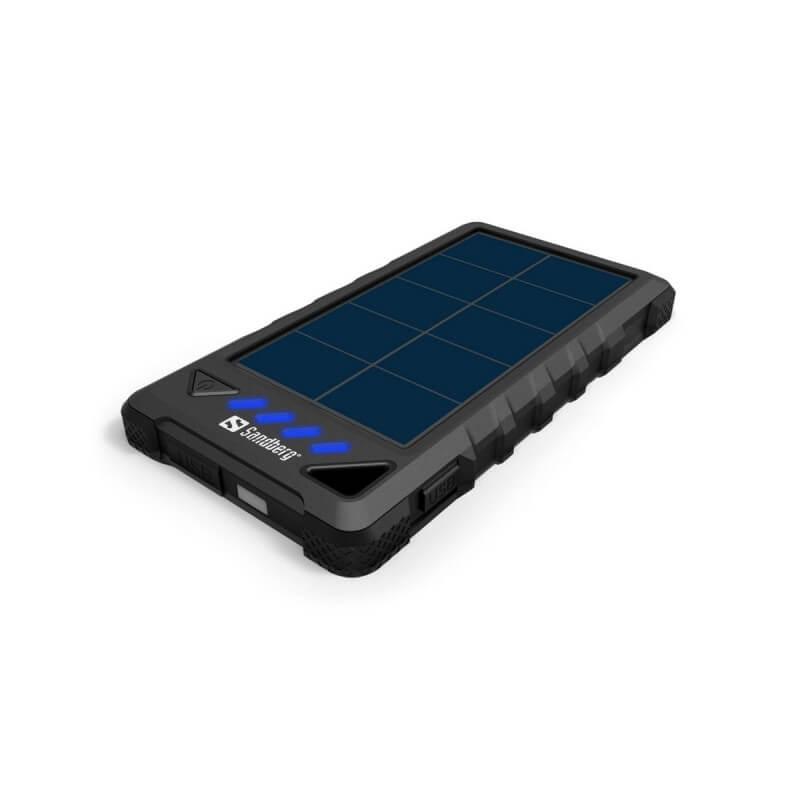 Solární powerbanka Sandberg 8000mAh IP54