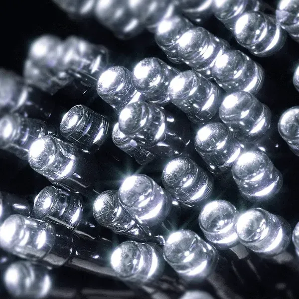 Solárna svetelná reťaz Esotec 102355 100 LED 12m - studená biela