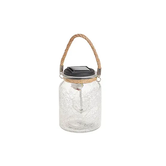 Solárna závesná lampa Cole & Bright Rainbow Twinkling Hanging Jar