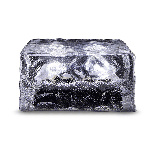 Solárne dekoratívne LED osvetlenie - Kocka ľadu Polarlite 0.16W - Studená biela