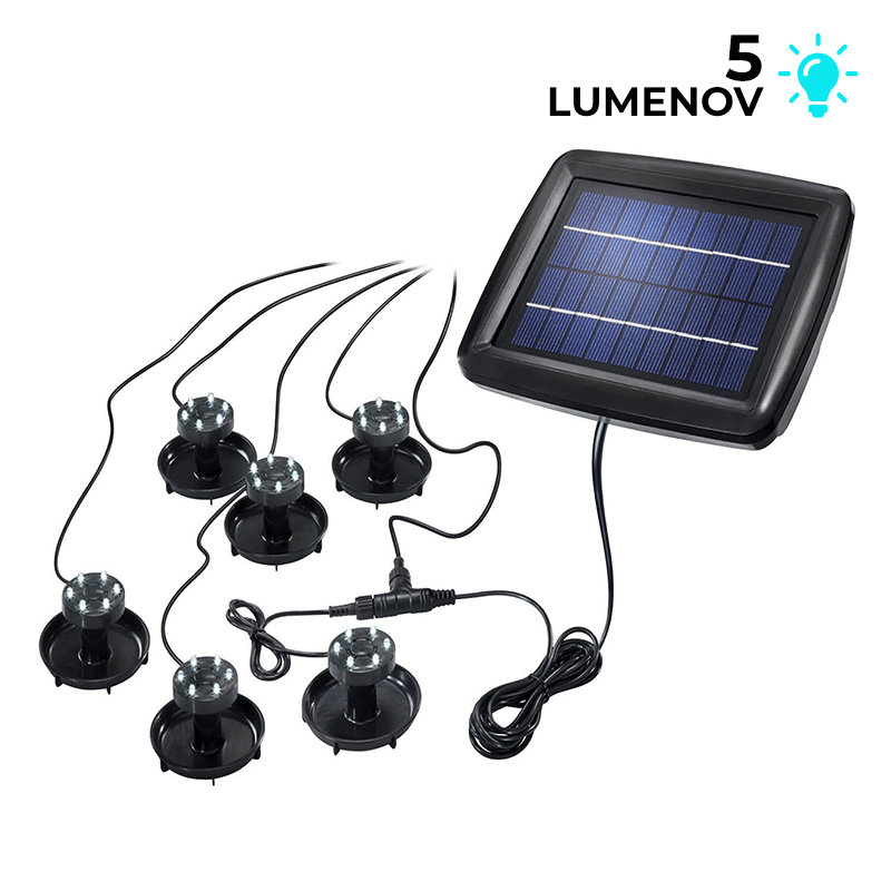 Solární LED podvodní světla Esotec Super Splash 102150 set 6 světel