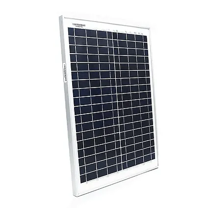 Solárny panel polykryštalický 20Wp MPPT 18V