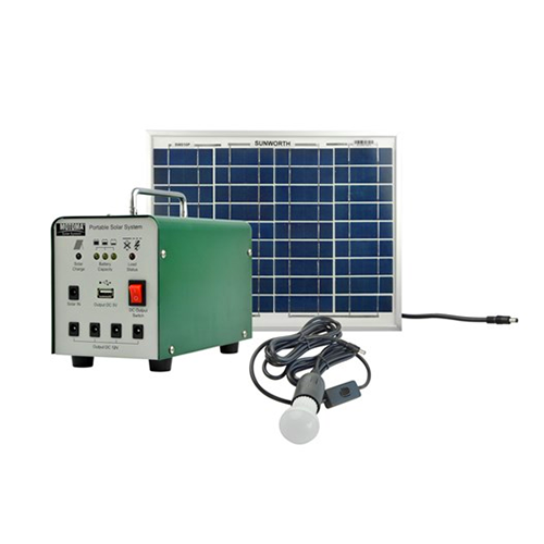Přenosný solární systém MOTOMA 10W 12V 84Wh AGM