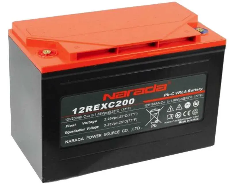 Trakčná batéria Narada 12REXC-200 12V 200Ah 2,4kWh