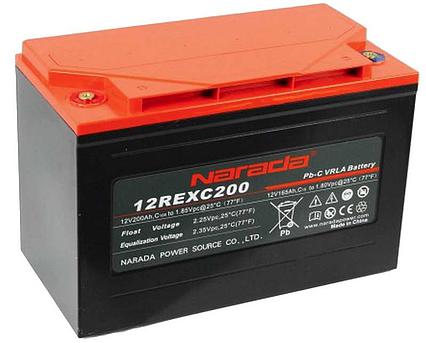Trakční batérie Narada 12REXC-200 12V 200Ah 2,4kWh