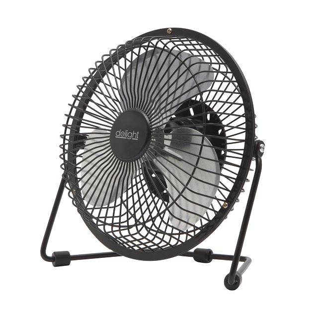 USB Mini ventilátor černý
