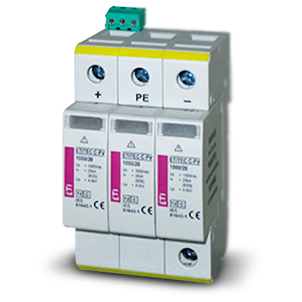 Svodič přepětí ETI ETITEC S C-PV RC 002445304 300V 2 póly