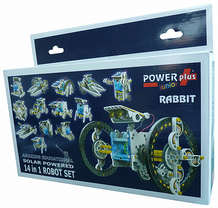 Solárna hračka POWERplus Rabbit 14 v 1