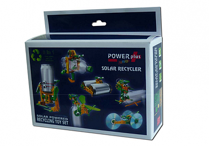 Solárny recyklátor - vzdelávacia hračka 6 v 1