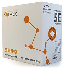 Kábel dátový Solarix FTP CAT.5E vonkajší
