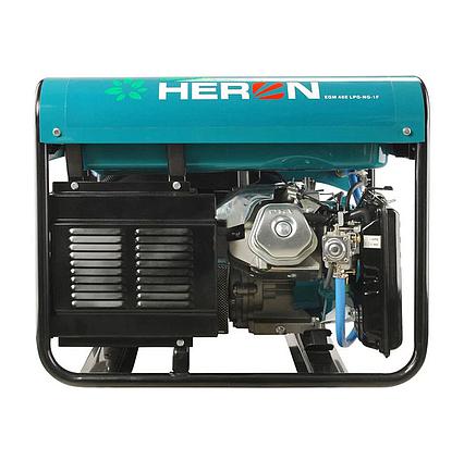 Elektrocentrála HERON benzínová a plynová LPGG 50 1F 5,0 kW 230V elektrický start