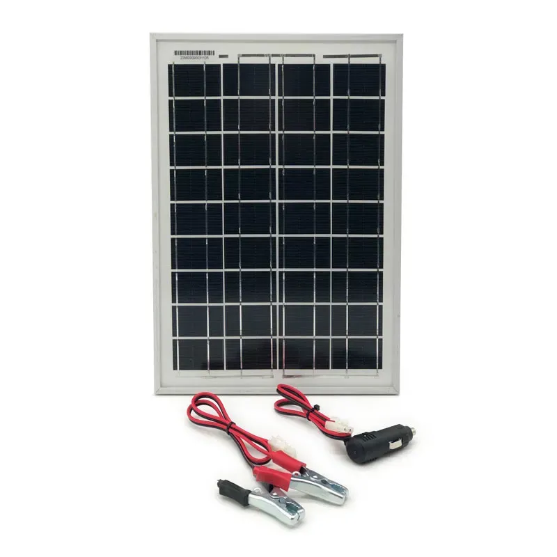 Solární nabíječka autobaterií 10W 12V