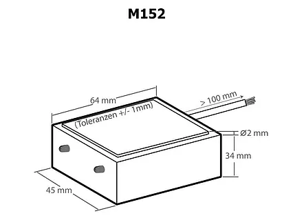 Dažďový senzor spínač Kemo M152 12V DC