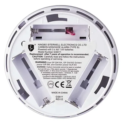Detektor CO v miestnosti EMOS P56401