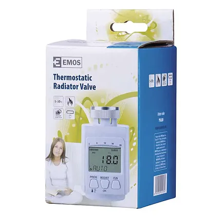 Digitálna termostatická hlavica na radiátor T30 programovateľná