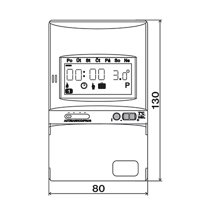 Digitální prostorový termostat PT21