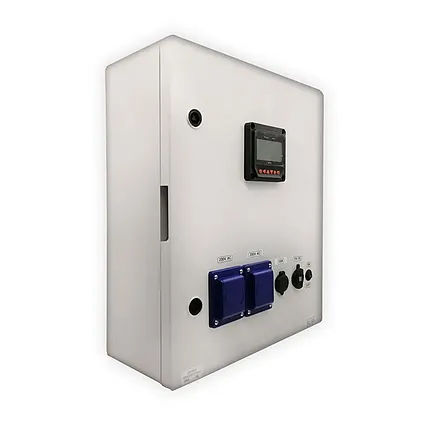 Solárny generátor MPPT 30A 230V 500VA s 285 Wp výkonom 230Ah batéria