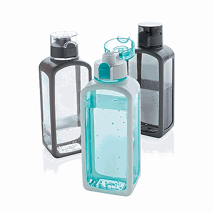 Láhev na vodu XD Xclusive s uzamykatelným víčkem 600ml transparentní