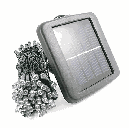 Solárna LED reťaz SolarCentre Elan SS9943 100 LED / 10m studená biela (rozbalené)