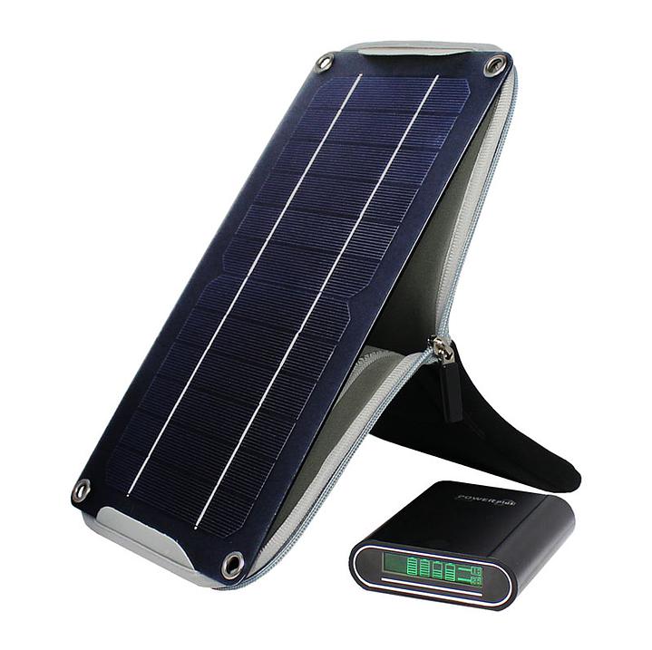 Solárna nabíjačka a powerbank POWERplus Crocodile 10400mAh 38Wh
