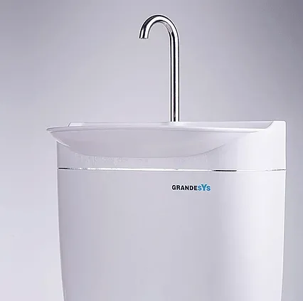 Úsporný WC splachovač s umyvadlem AQUAdue GrandesYs (poškozené balení)
