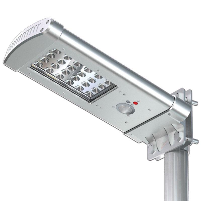 Solárna pouličná lampa na stĺp SSL01 7W 1000lm