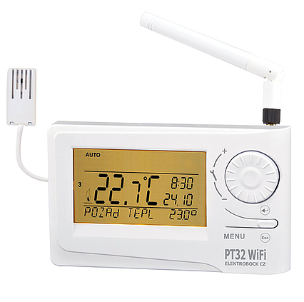 Inteligentní digitální prostorový termostat PT32 WiFi