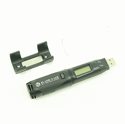 IP67 digitální záznamník teploty + vlhkosti + displej (datalogger USB) VT05