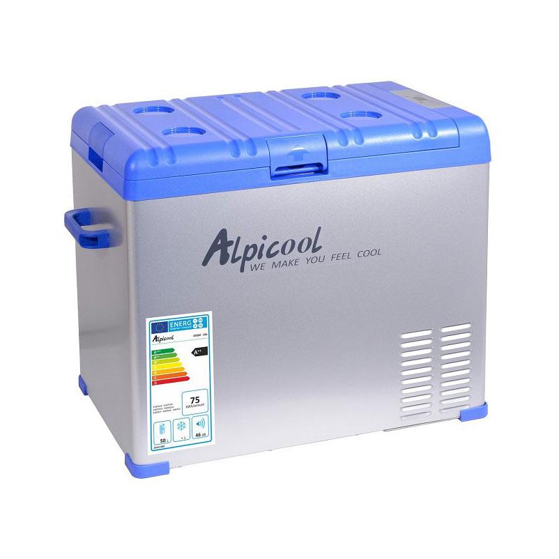 Autochladnička kompresorová 50l 230/24/12V -20 °C COMPASS ALPICOOL