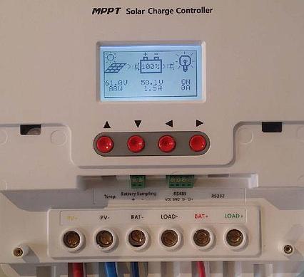 MPPT regulátor nabíjania SR-ML4860 12-48V 60A