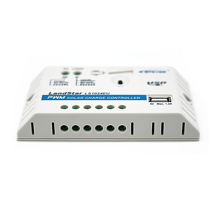Regulátor nabíjania PWM EPsolar LS1024EU 12/24V 10A s USB