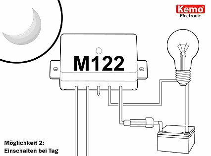 Senzor stmievania Kemo M122