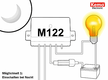 Senzor stmievania Kemo M122