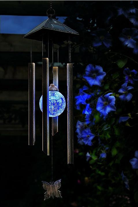 Solárna dekoračná LED lampa Cole & Bright Butterfly