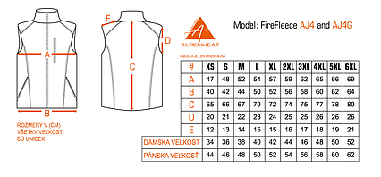 Vyhrievaná vesta Alpenheat FIRE-FLEECE veľkosť 2XL olivovozelená