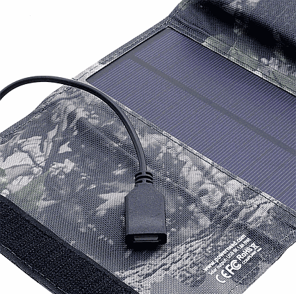 Skladatelný solárny panel ES-6 9W 2x USB 5V