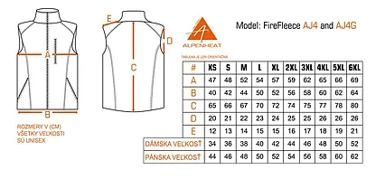 Vyhrievaná vesta Alpenheat FIRE-FLEECE veľkosť XL