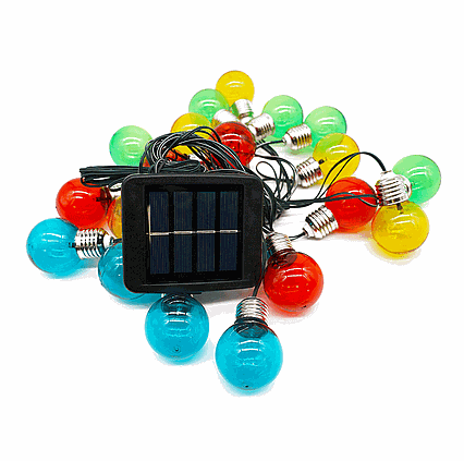 Solárna LED reťaz SolarCentre Elan Festoon SS9999 20 LED farebná