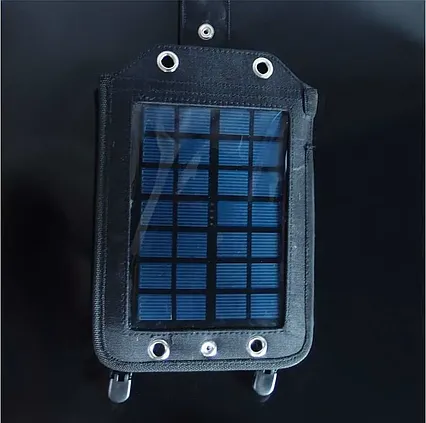 Solární nabíječka PowerNeed SC30B 2,5W 3000mAh černá