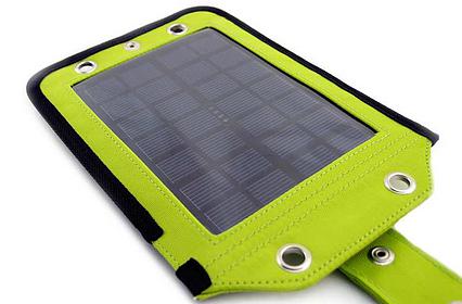 Solárna nabíjačka PowerNeed SC30G 2,5W 3000mAh zelená