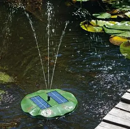 Solárna plávajúca fontána Esotec Seerose 101770 160 l/h