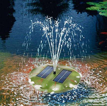 Plovoucí solární fontána Esotec Seerose 101770 160 l/h