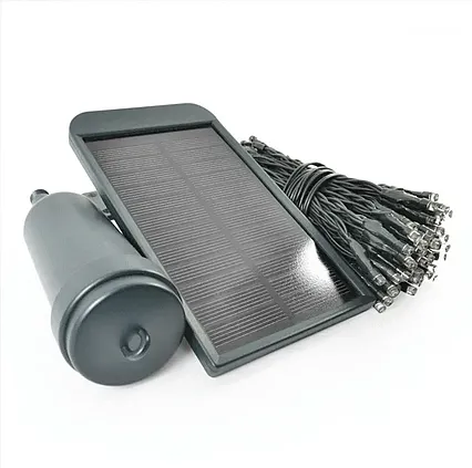 Solárna svetelná reťaz s USB Lumify Solarcentre - 300 LED / 30m teplá biela