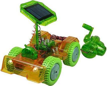 Solární autíčko s dynamem POWERplus Grasshopper
