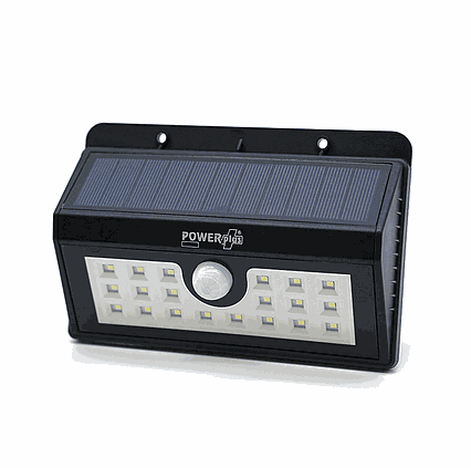 Solární bezpečnostní LED osvětlení s pohybovým senzorem POWERplus Boa 20 LED