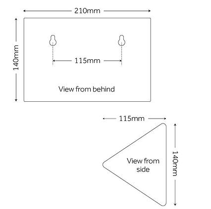 Solárne bezpečnostné LED osvetlenie s pohybovým senzorom SolarCentre Eco Wedge Elite SS9991