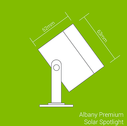 Solární osvětlení SolarCentre Albany Premium SS9885
